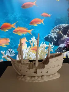 AQUARIUM - Pirate ship