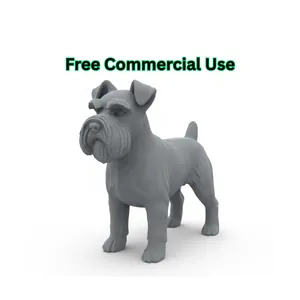 Miniature Schnauzer Figurine