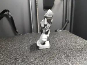 Silence statue