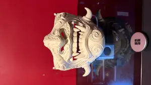 Japanese Ornamental Oni mask