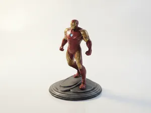 Iron Man Figurine Marvel Hero 3D Printable