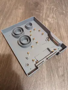 Pansonic Q Game Boy Player Bottom half with Brass Standoffs