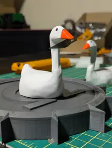 Swimming Goose (Untitled Goose Game)