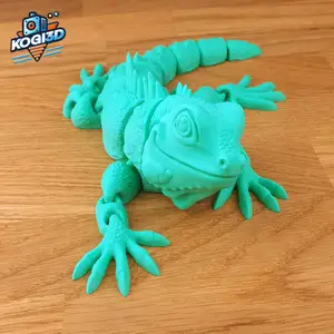 Print in Place Articulated Iguana