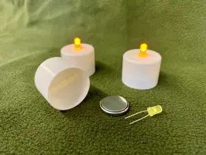 Mini LED Tea Light (CR2032 + 5mm LED)