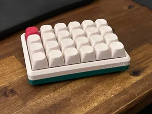 Wireless 6x4 Macropad (ZMK)