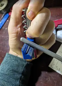 91mm Swiss Army Knife Reamer/Awl Sharpening Jig