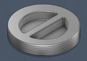 PVC Drain Plug - 4 Inch