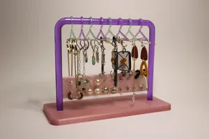 Earring Stand/Holder (Clothing Rack Style)