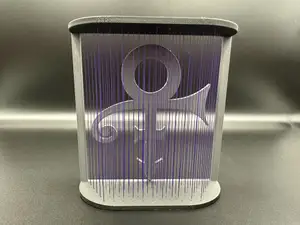 Prince Love Symbol Under Purple Rain