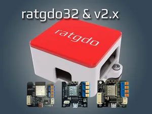 ratgdo32, v2.53i, v2.52i, v2.5i, v2.5, & v2.0 PCB Case / Enclosure