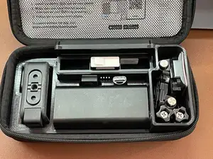 Organizer insert for Gopro case (and charging inside it)