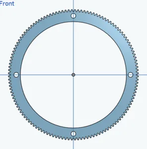 big lego gear without center