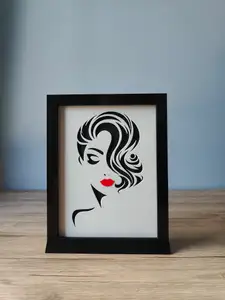 A Woman's Face Shadow Box B