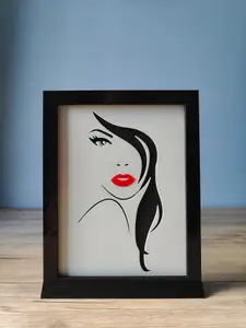 A Woman's Face Shadow Box D