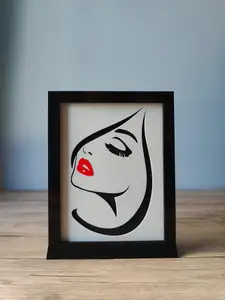 A Woman's Face Shadow Box F