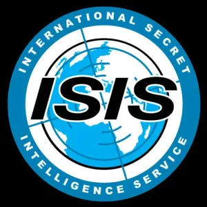 ISIS logo from Archer TV show - Hueforge