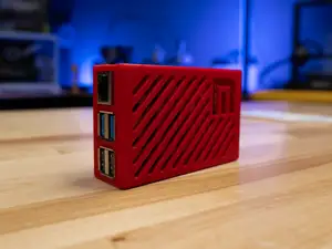 Raspberry Pi 5 Case W/Power Button — V2