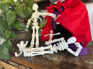 movable skeleton decoration