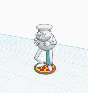 Fake Peppino Figurine (Pizza Tower)