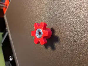 Hand turn thumb nut M8 for Farad roofbox
