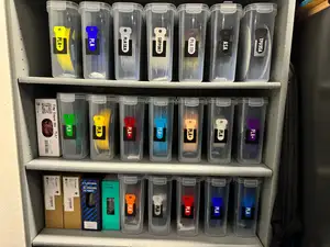 Filament Tag Holder for Storage Bins