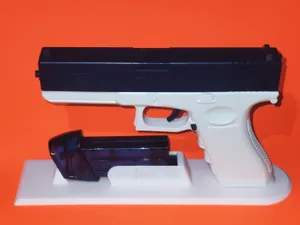 Glock 18 Water Gun Display Stand