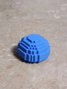 Terraria Blue Slime Voxel Model