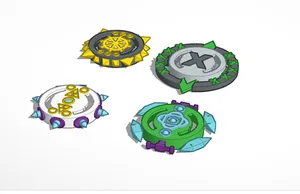 fan made burst beyblade