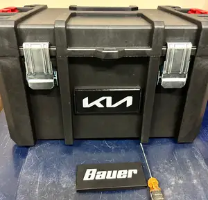 Kia, Hyundai Logo Nameplates for Bauer Harbor Freight Large Modular Toolbox EV6/Ioniq 5 Frunk Replacement