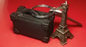 Suitcase Keychain