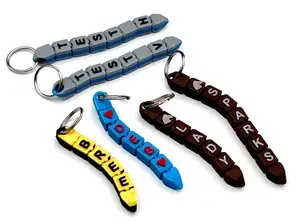 Customizable Articulated Print-in-Place Key Tag