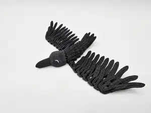 Flexi Raven Pocket Pet & Keychain Variant