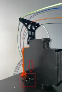 MMU3 buffer holder(for IKEA LACK enclosure v2)
