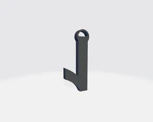Number 1 Keychain