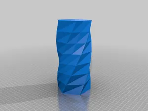 schöne Vase mit Muster