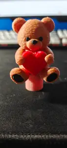 Valentines Day Teddy Bear Toothpaste Cap Dispenser