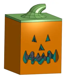 Wicked Pumpkin Box