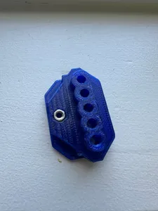 Prusa Enclosure straight pass through for PFTE tubes (non-hinged enclosure)