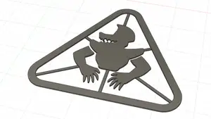 Montgomery Gator Sign (FNAF Security Breach)