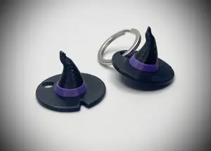 Witch Hat Keychain