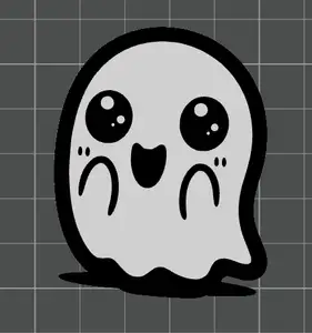 Cute Halloween Ghost (4 of 4)