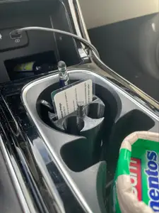 Car Cup Holder Coin Sorter Caddy
