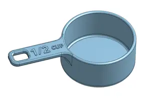 1/2 Measuring cup