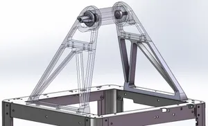 Top mounted filament spool holder (remix for Flashforge Adventurer 5M)
