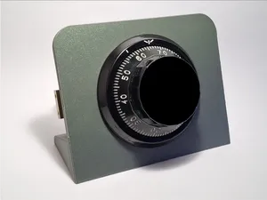 Mechanical Safe Lock Holder - fits Sargent & Greenleaf 6630, 6631, 6651 - with storage slot for change key