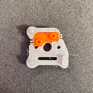 Quick holder for Kaihl / Durock hot swap adapters for cherry switches.
