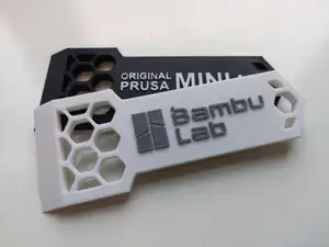 Scraper 3D Printer Name Edition (Bambu Lab, Prusa, Creality, Ender)