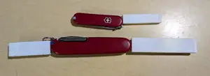 Swiss Army Knife Blade Covers during Cleaning