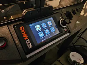 fender for the Prusa enclosure + holder for xLCD - MK4 / MK4S - remixed for original Prusa Flash Drive